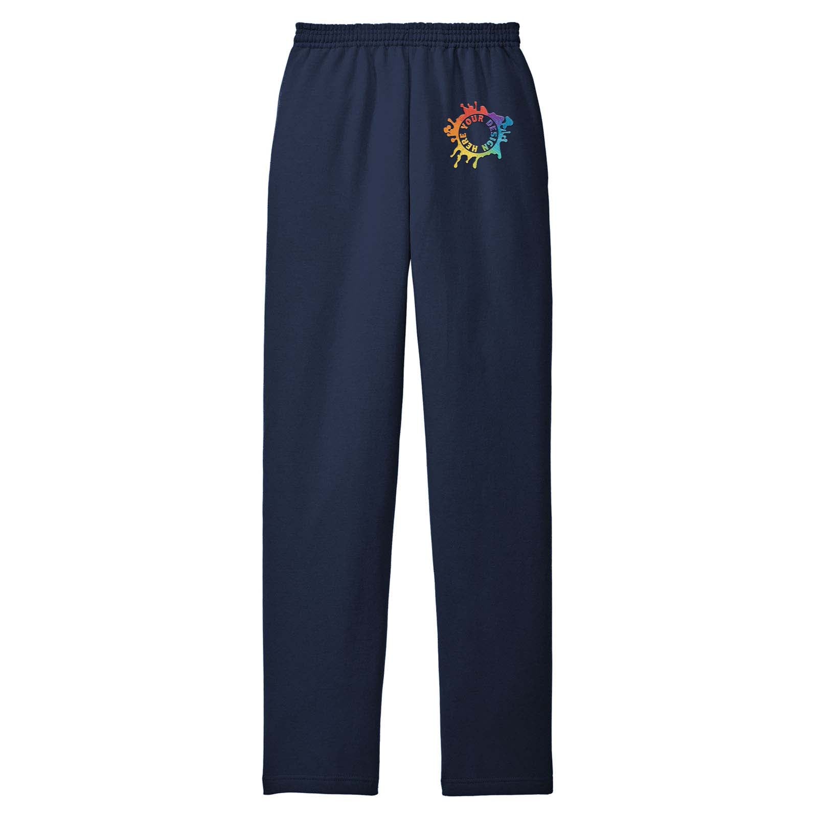 Port & Company® Core Fleece Sweatpant with Pockets Embroidery - Mato & Hash