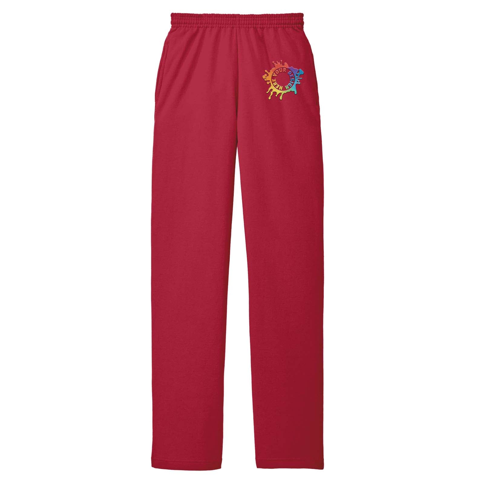 Port & Company® Core Fleece Sweatpant with Pockets Embroidery - Mato & Hash