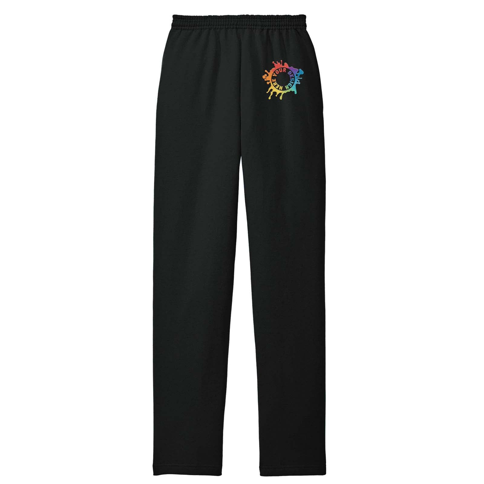 Port & Company® Core Fleece Sweatpant with Pockets Embroidery - Mato & Hash