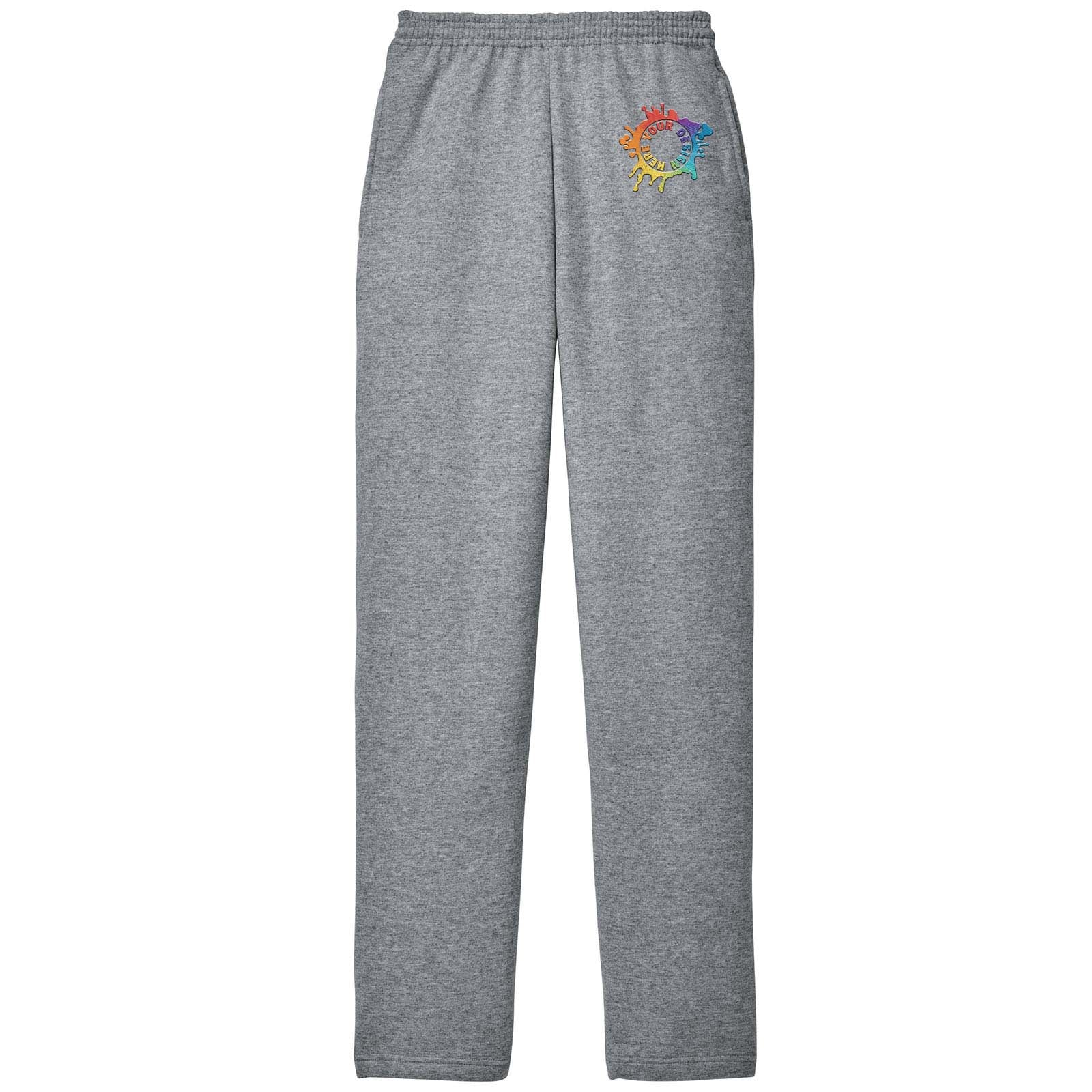 Port & Company® Core Fleece Sweatpant with Pockets Embroidery - Mato & Hash