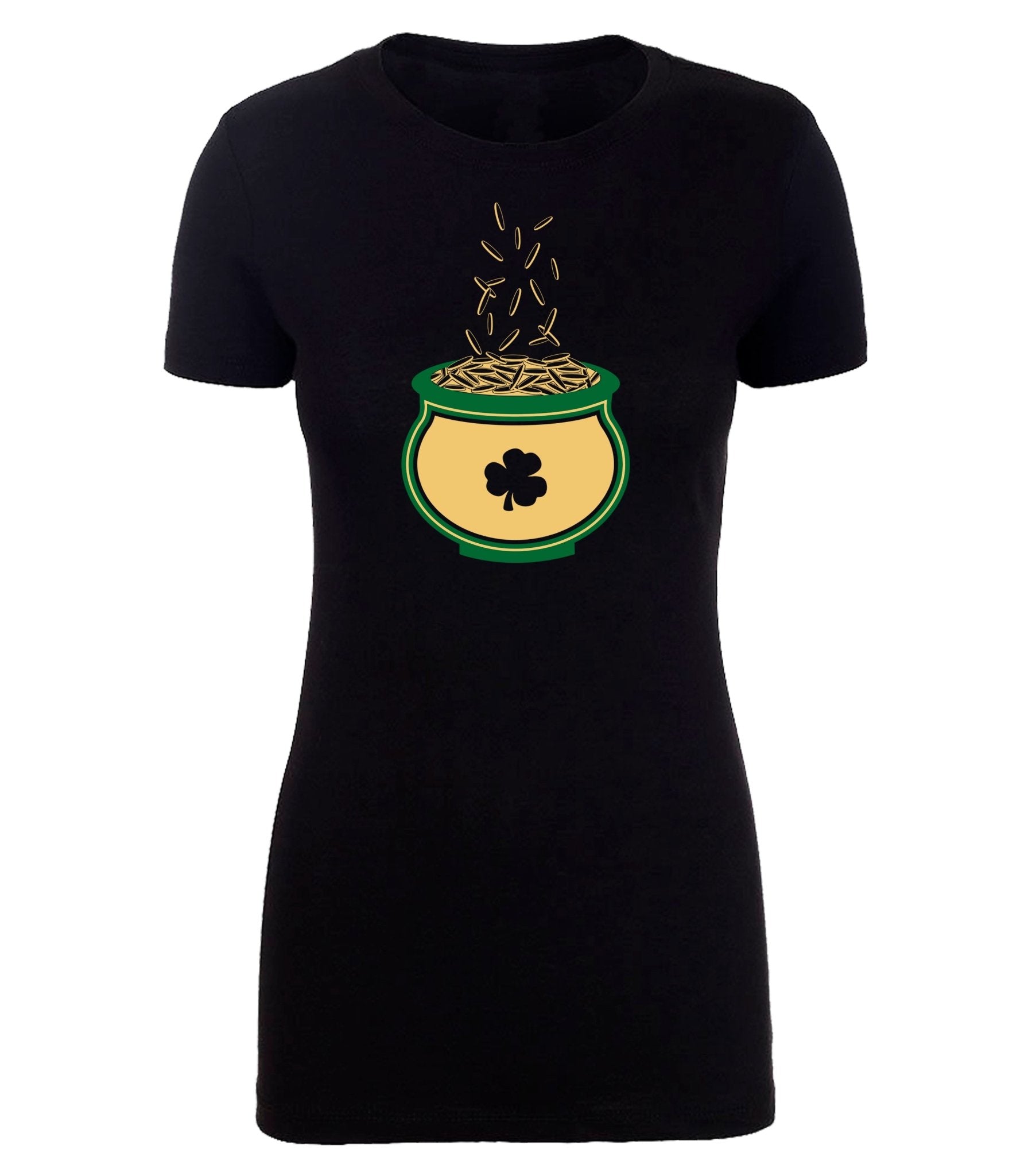 Pot of Gold Womens St. Patrick's Day T Shirts - Mato & Hash