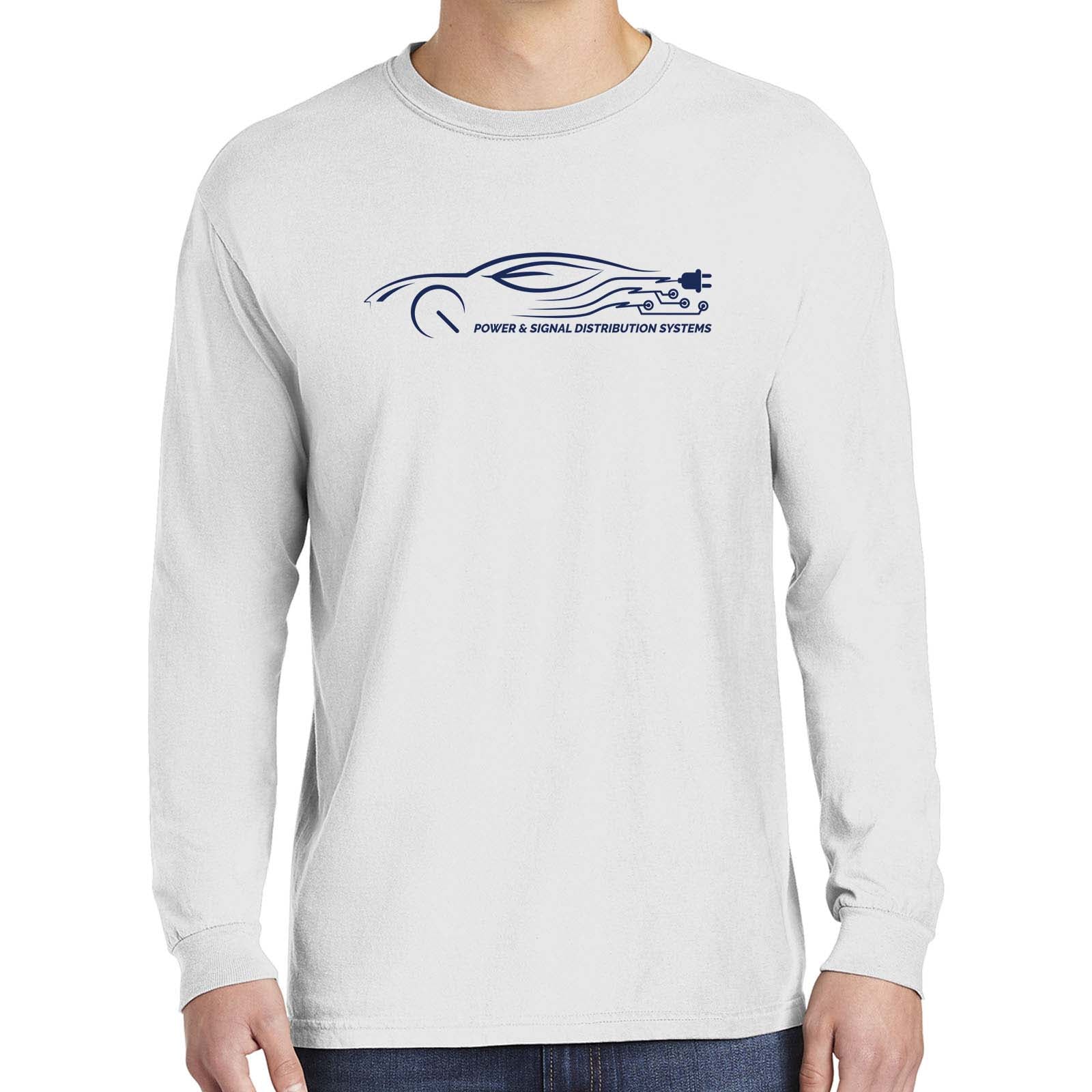 Power & Signal Comfort Colors ® Heavyweight Ring Spun Long Sleeve Tee - Mato & Hash