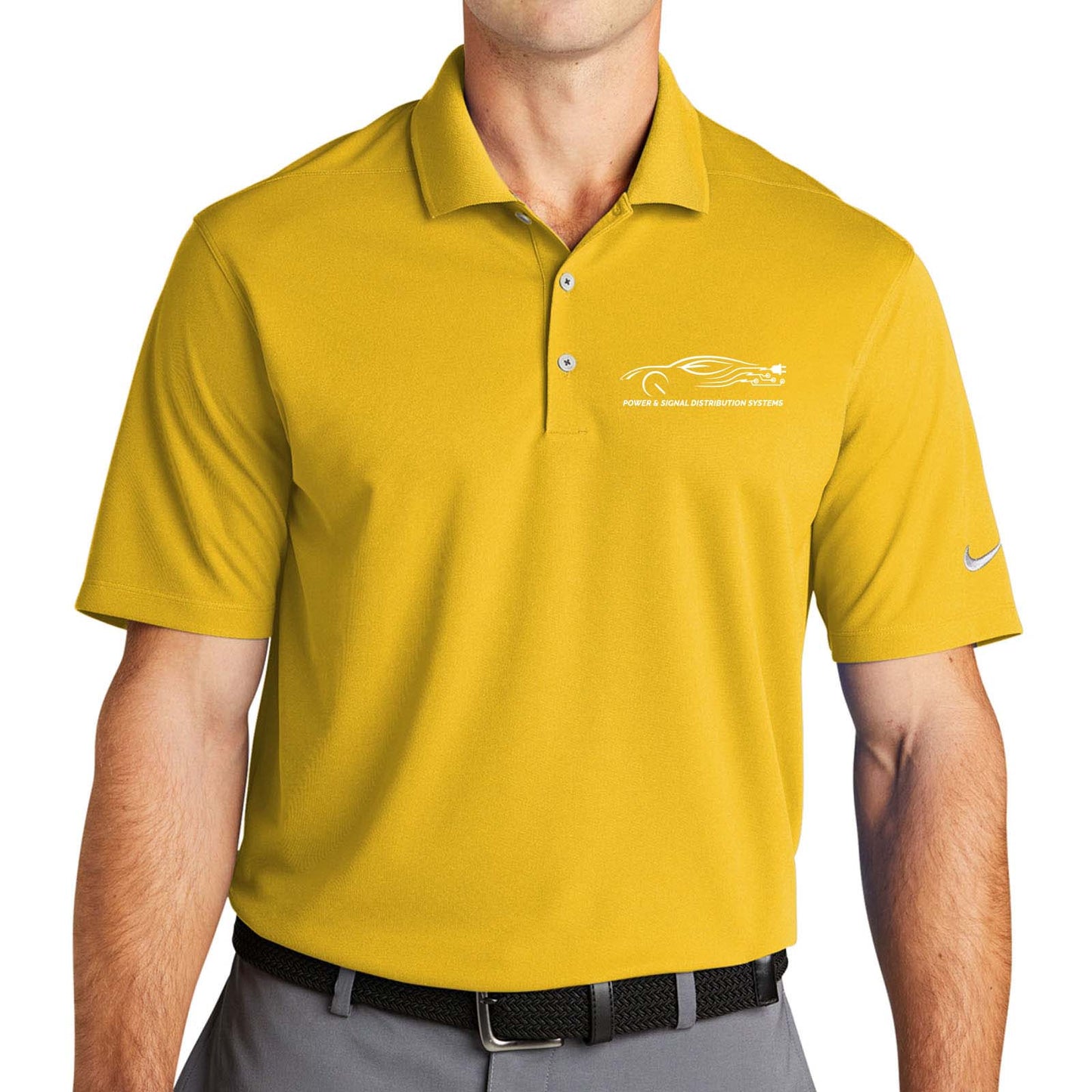 Power & Signal Nike Dri-FIT Micro Pique 2.0 Polo - Mato & Hash