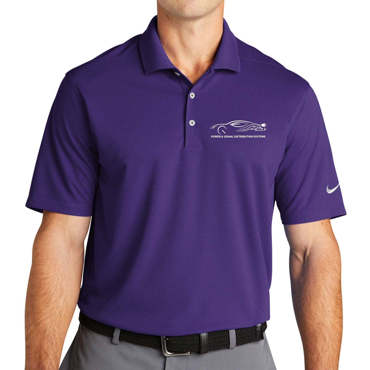 Power & Signal Nike Dri-FIT Micro Pique 2.0 Polo - Mato & Hash