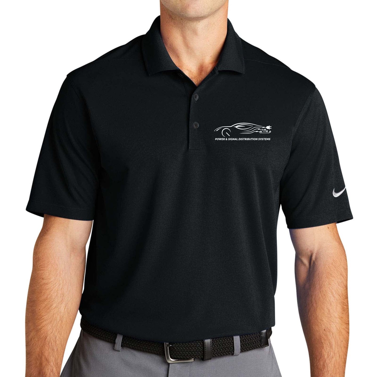 Power & Signal Nike Dri-FIT Micro Pique 2.0 Polo - Mato & Hash