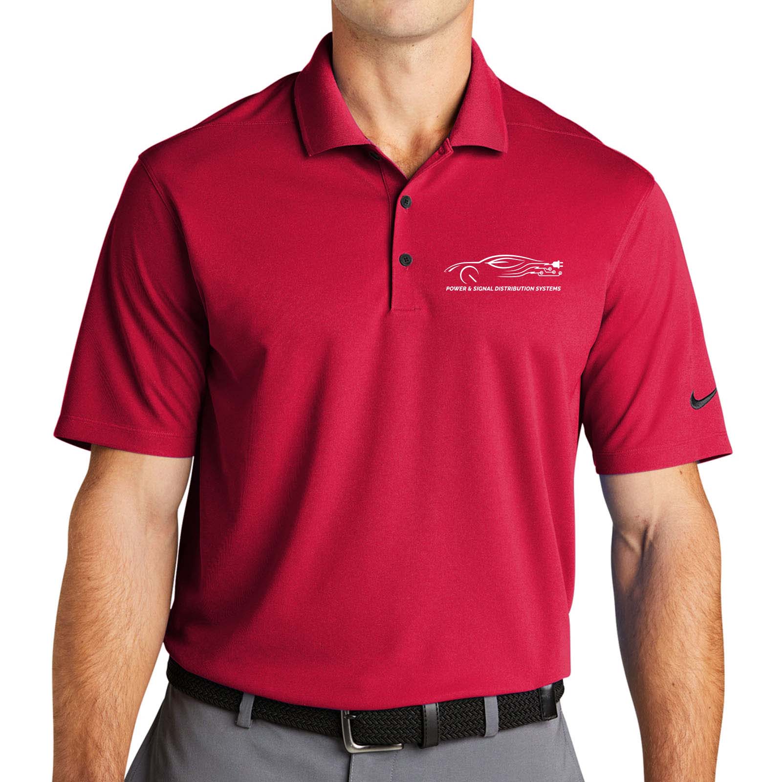Power & Signal Nike Dri-FIT Micro Pique 2.0 Polo - Mato & Hash