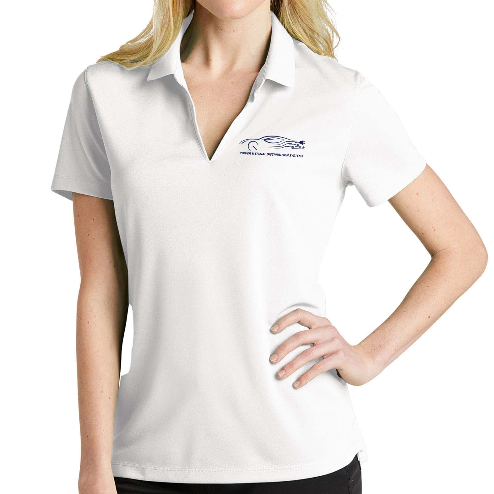 Power & Signal Nike Ladies Dri-FIT Micro Pique 2.0 Polo - Mato & Hash