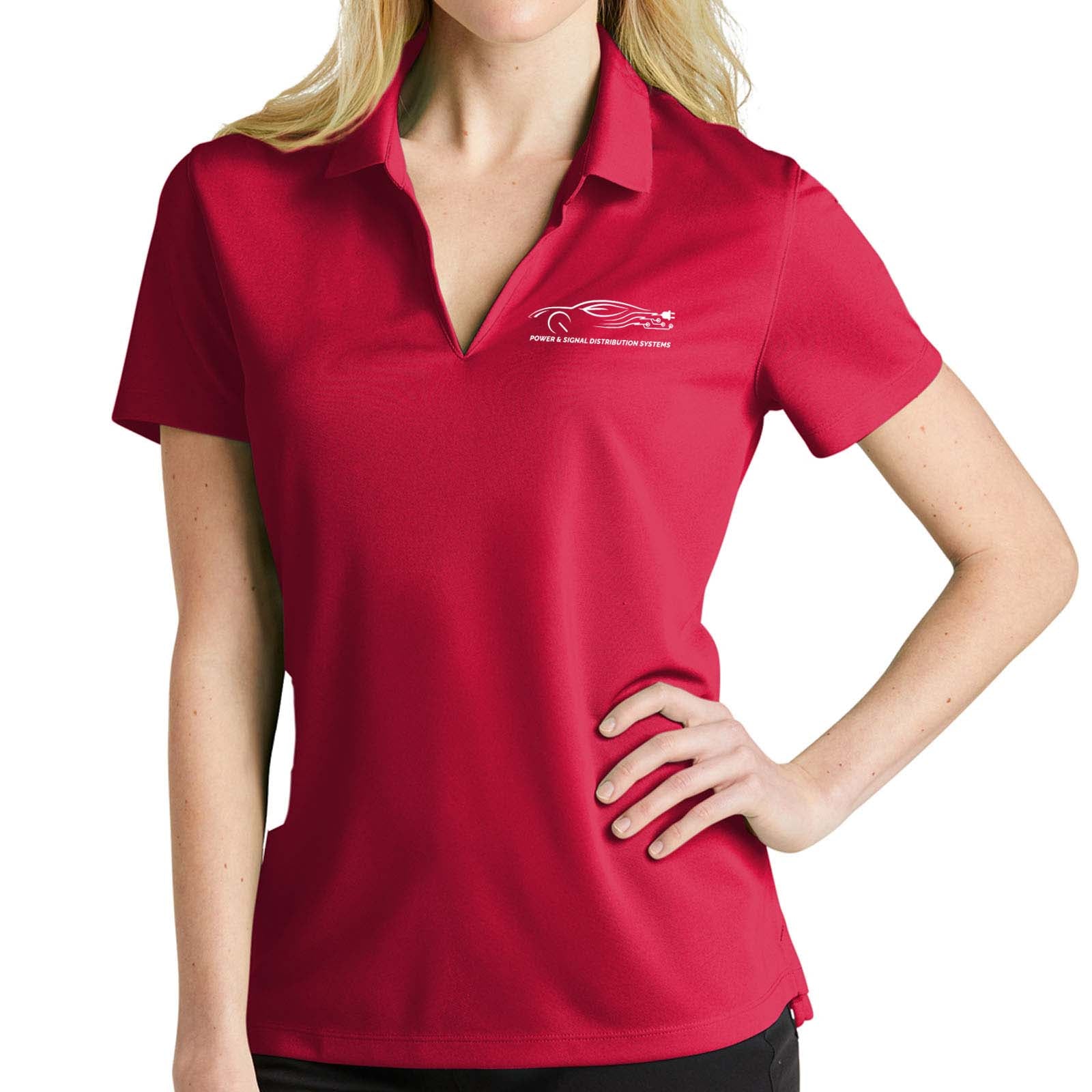 Power & Signal Nike Ladies Dri-FIT Micro Pique 2.0 Polo - Mato & Hash