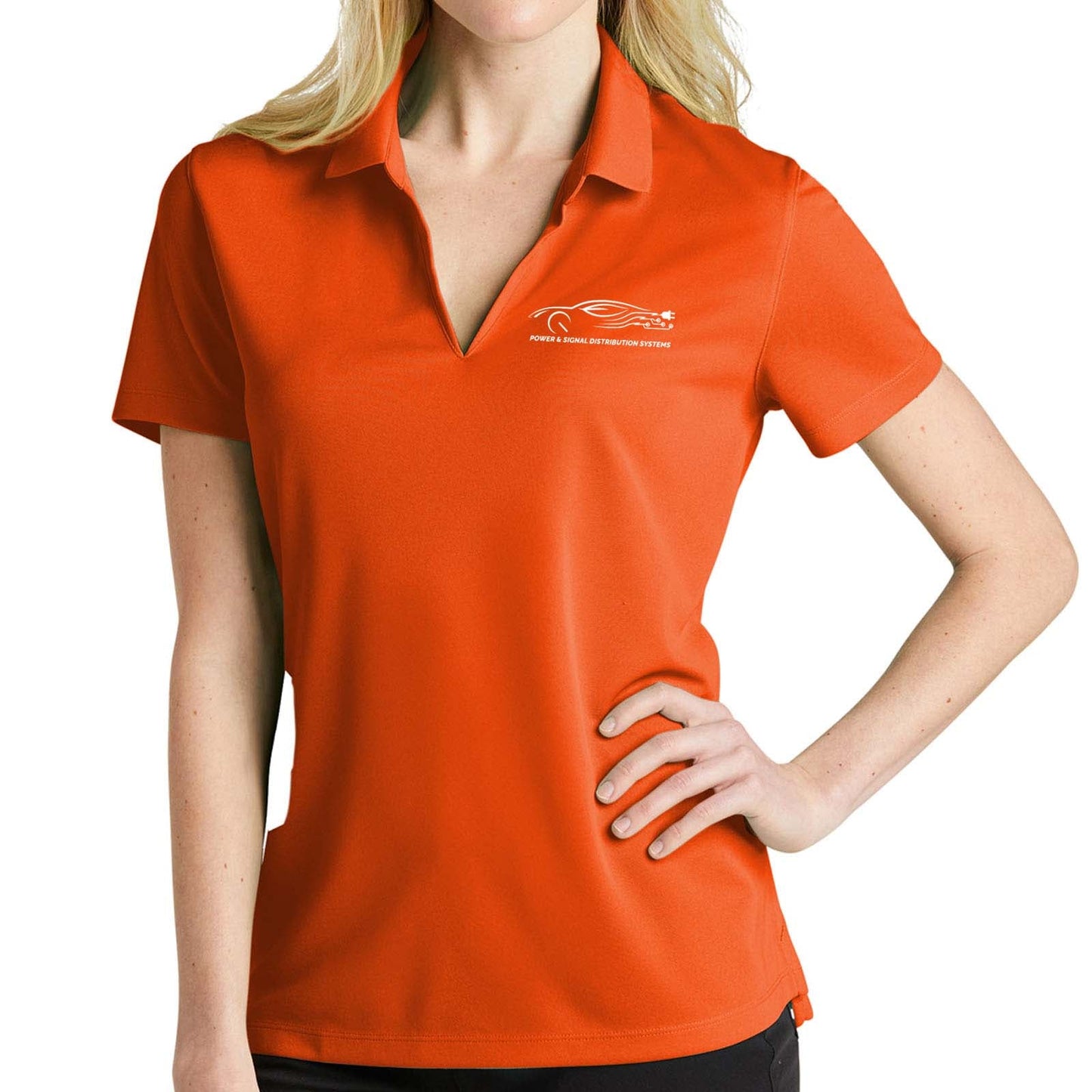 Power & Signal Nike Ladies Dri-FIT Micro Pique 2.0 Polo - Mato & Hash