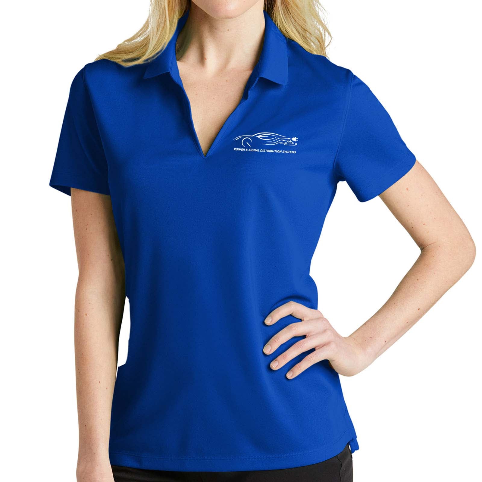 Power & Signal Nike Ladies Dri-FIT Micro Pique 2.0 Polo - Mato & Hash
