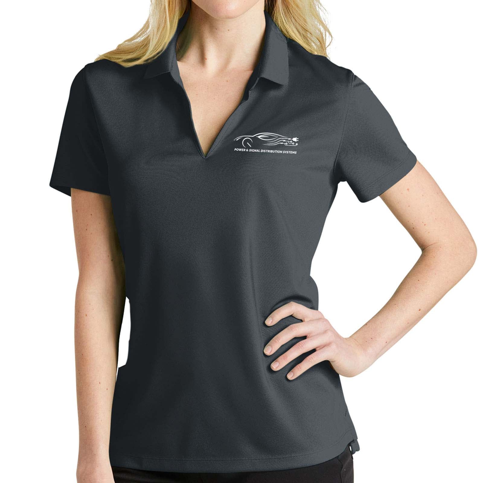 Power & Signal Nike Ladies Dri-FIT Micro Pique 2.0 Polo - Mato & Hash