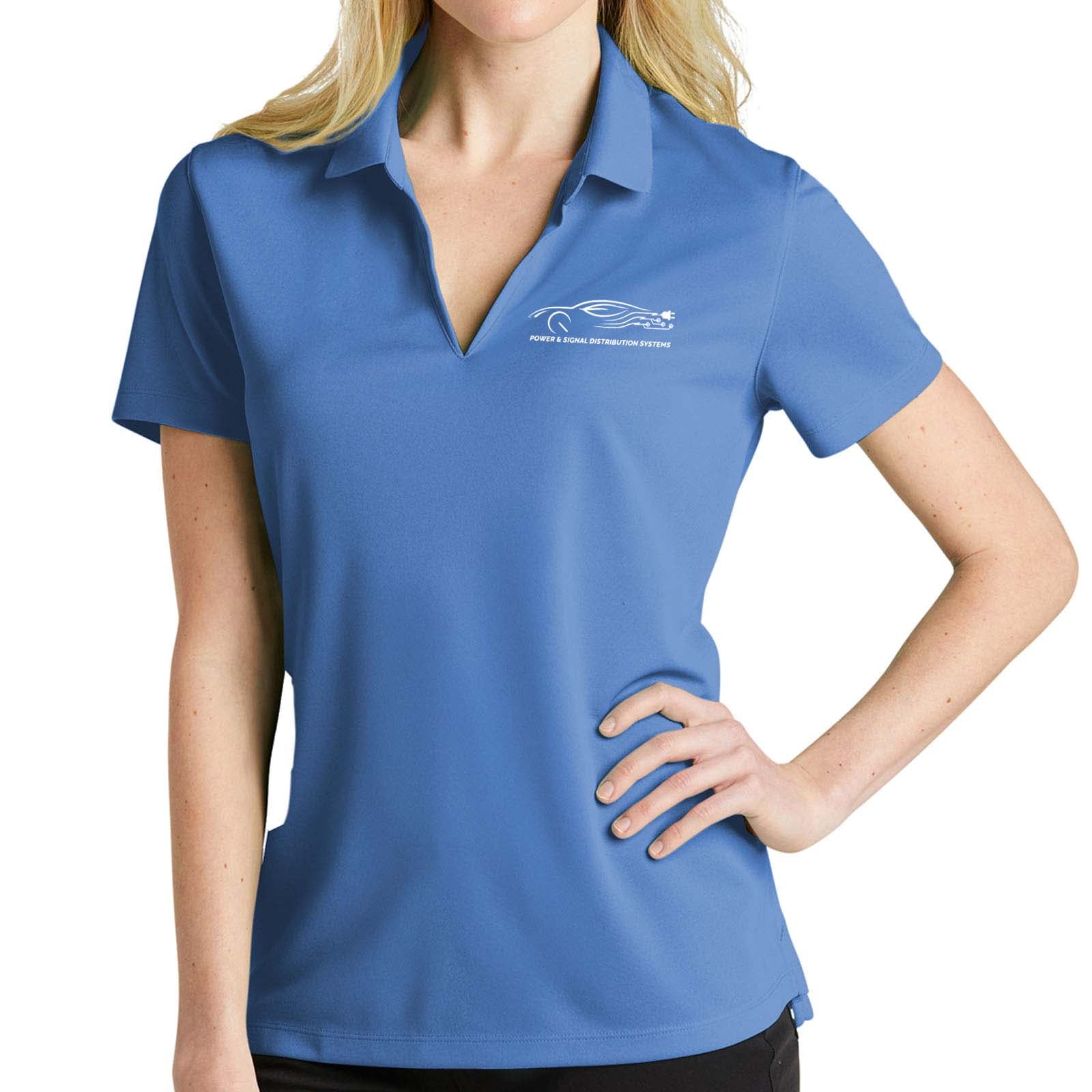 Power & Signal Nike Ladies Dri-FIT Micro Pique 2.0 Polo - Mato & Hash