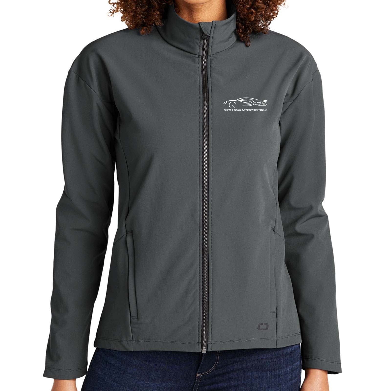 Power & Signal OGIO® Ladies Commuter Full-Zip Soft Shell - Mato & Hash