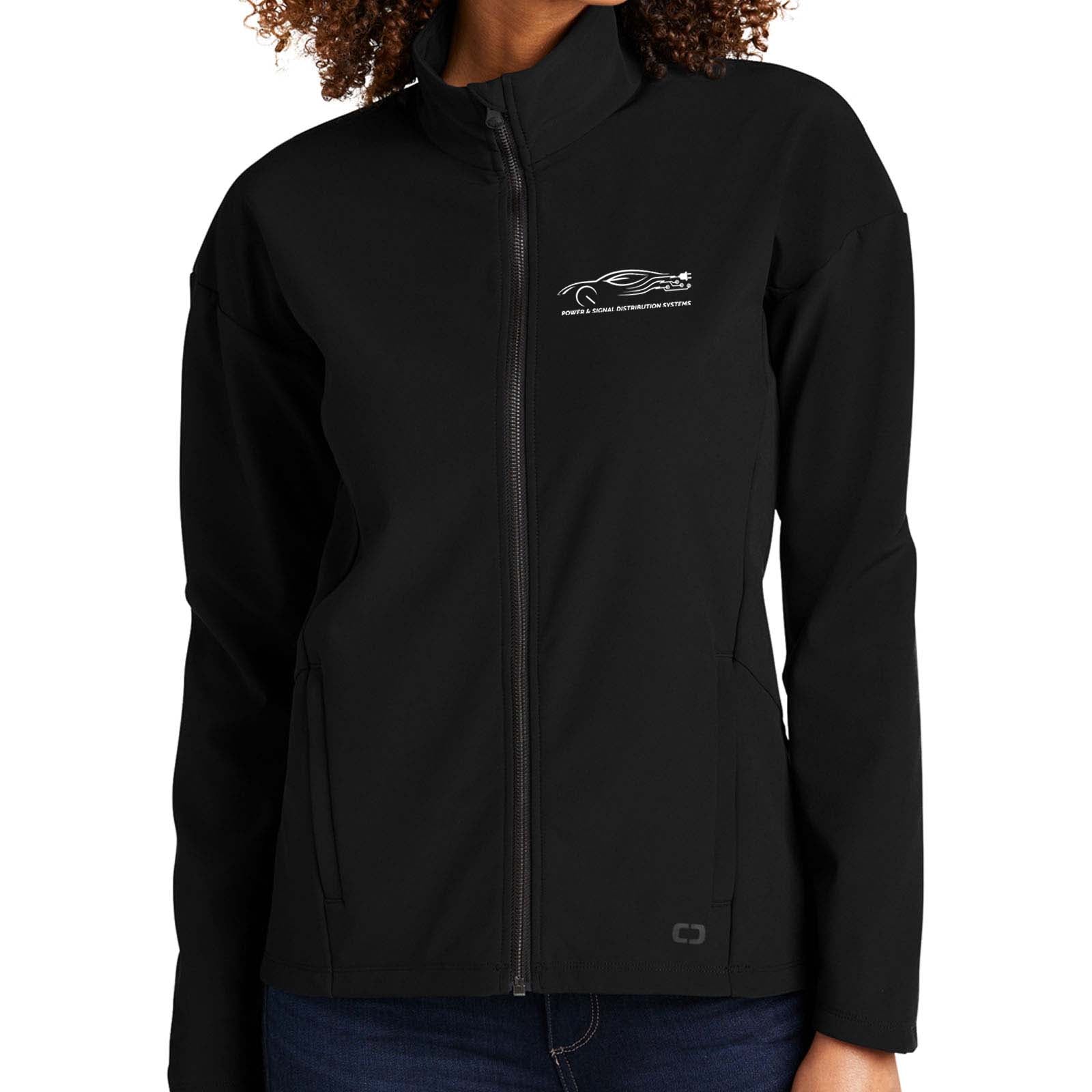 Power & Signal OGIO® Ladies Commuter Full-Zip Soft Shell - Mato & Hash