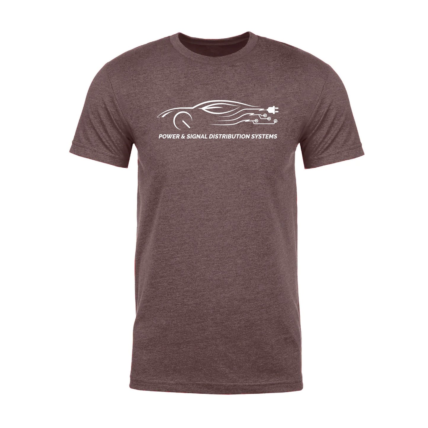 Power & Signal Unisex Blended Custom T-Shirt Printed - Mato & Hash