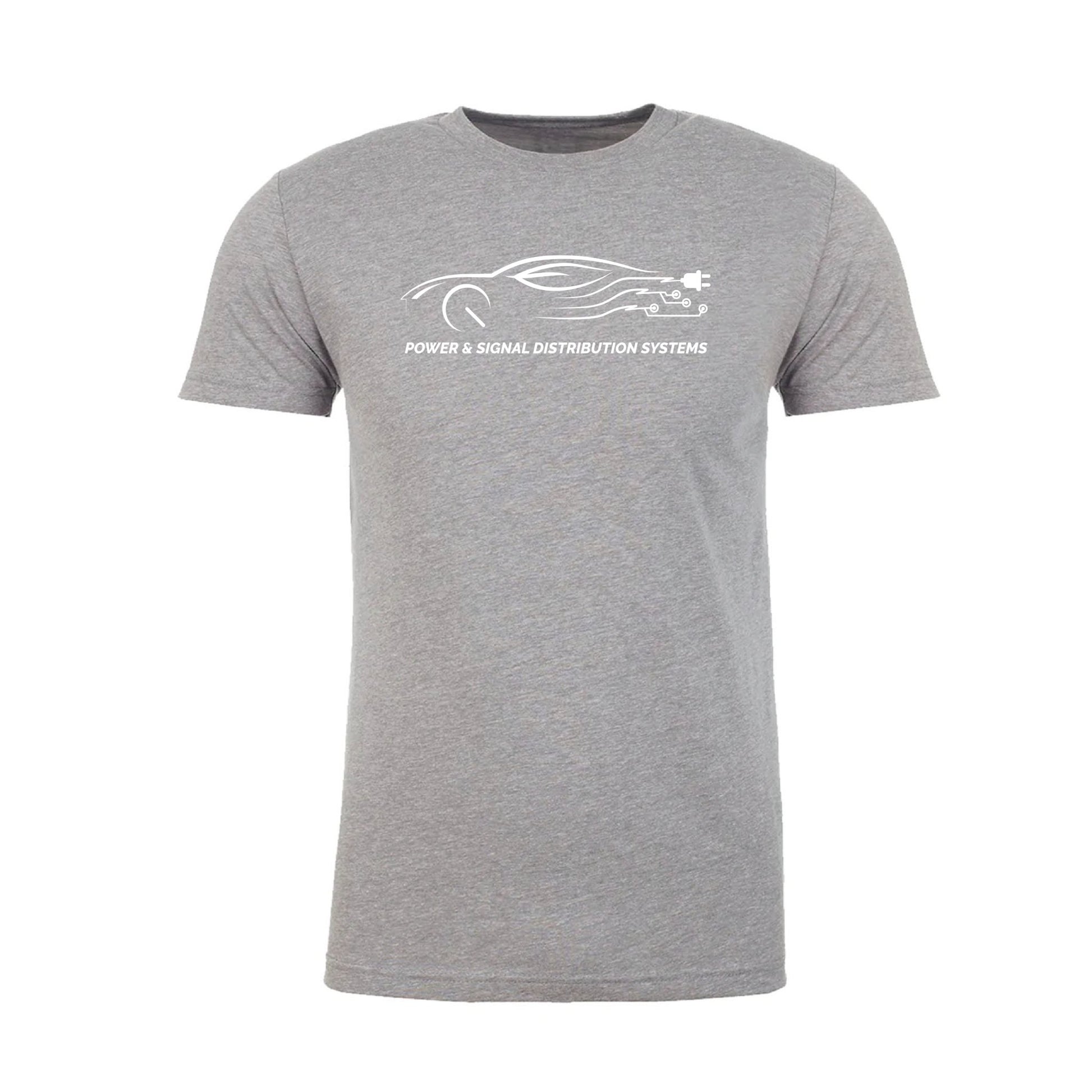 Power & Signal Unisex Blended Custom T-Shirt Printed - Mato & Hash
