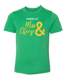 Powered By: Mac & Cheese Kids T Shirts - Mato & Hash