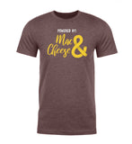 Powered By: Mac & Cheese Unisex T Shirts