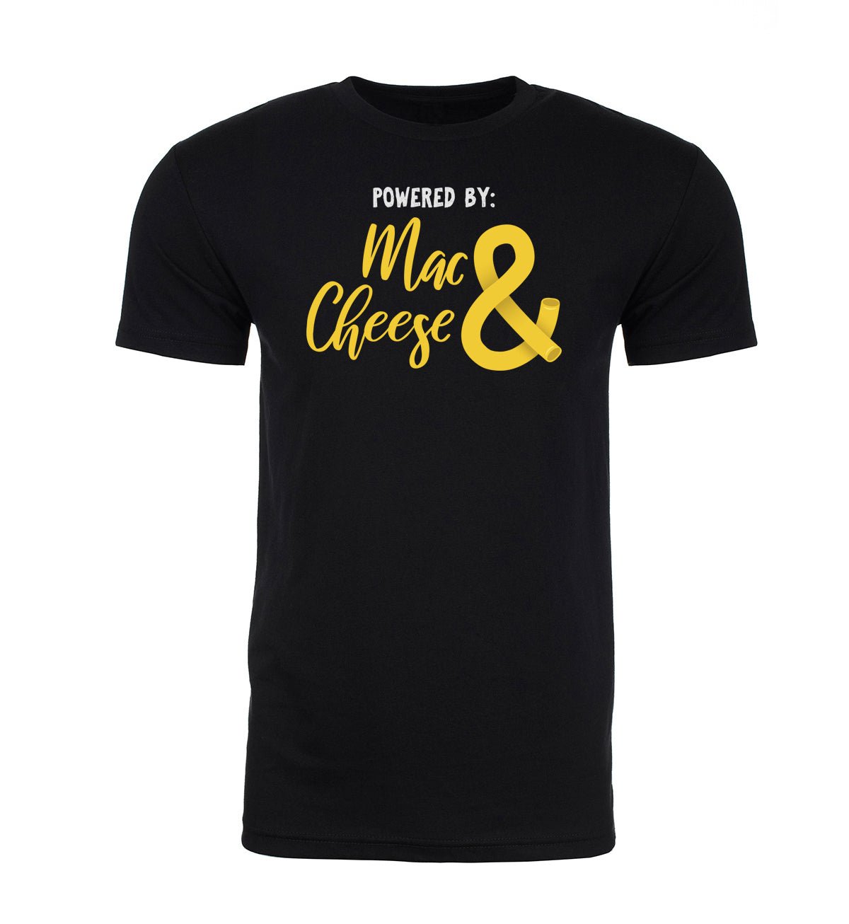 Powered By: Mac & Cheese Unisex T Shirts - Mato & Hash