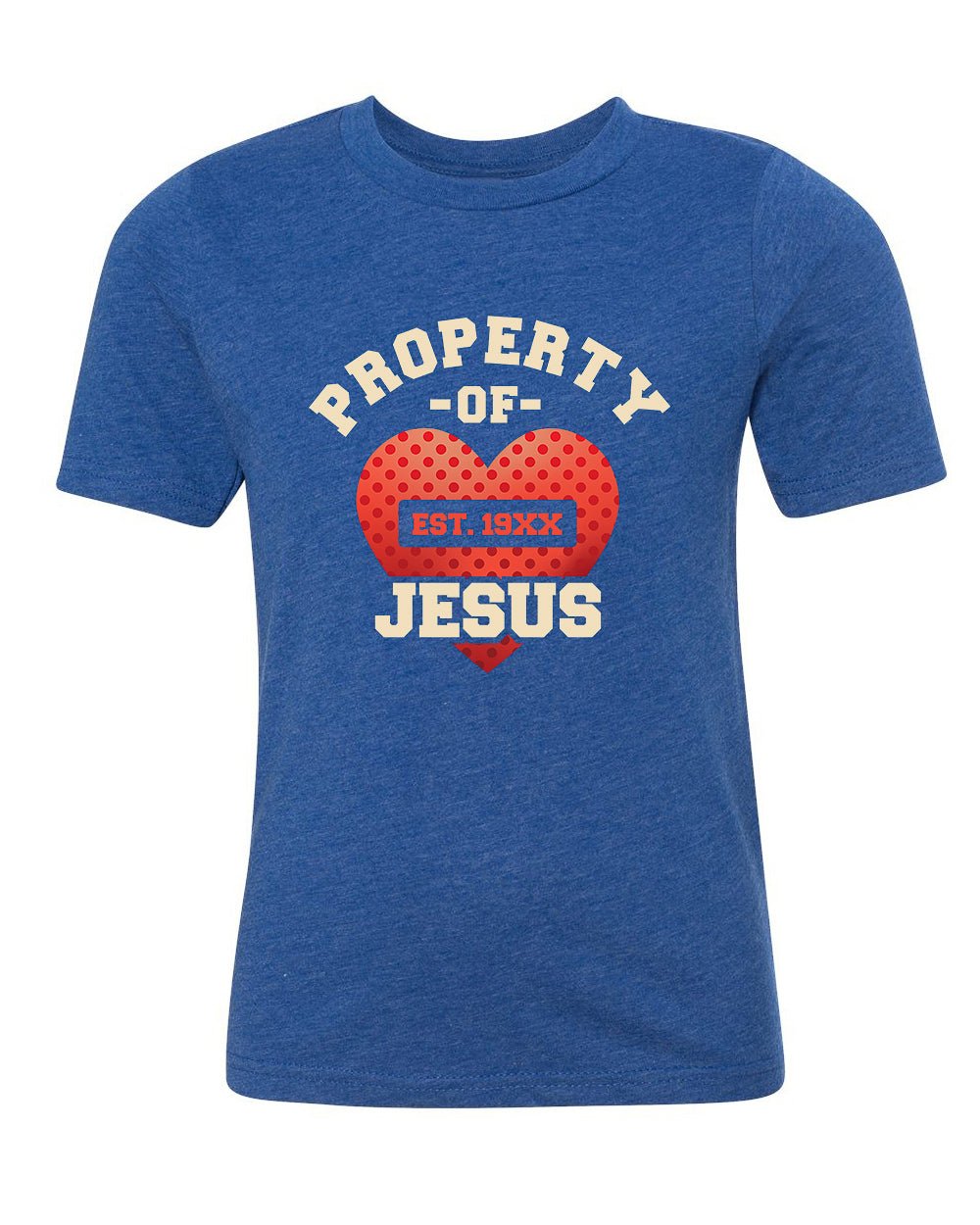 Property of Jesus - Custom Year Kids Christian T Shirts - Mato & Hash