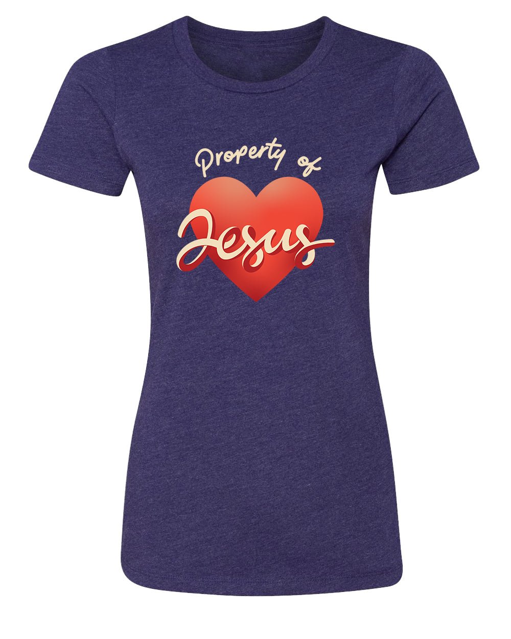 Property of Jesus - Womens Christian T Shirts - Mato & Hash
