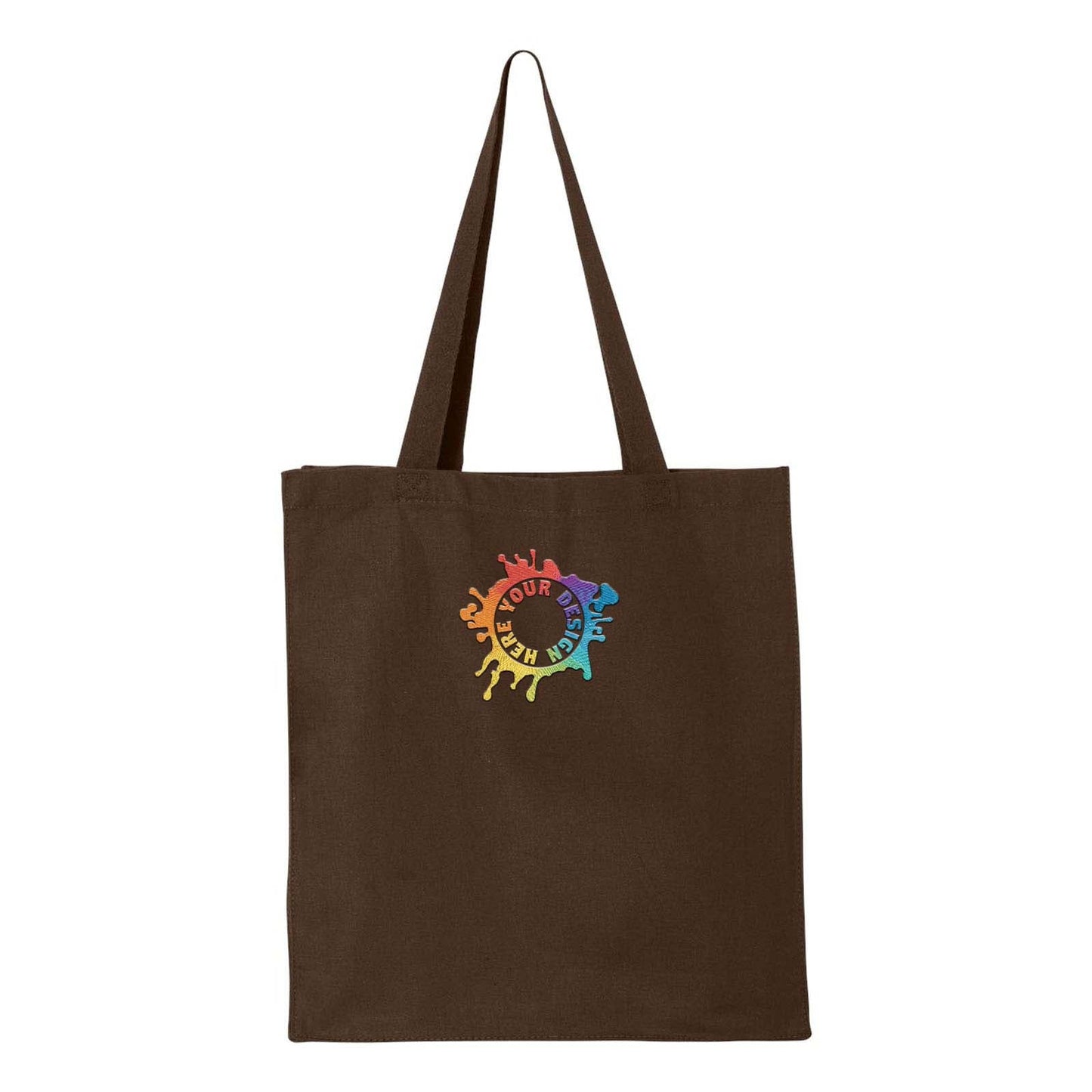 Q-Tees 14L Shopping Bag Embroidery - Mato & Hash