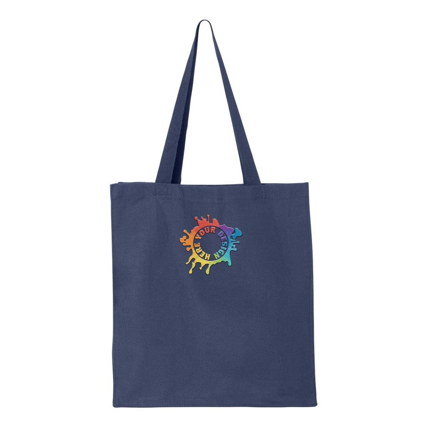 Q-Tees 14L Shopping Bag Embroidery - Mato & Hash