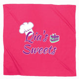 Qia's Sweets 27" X 27" Fabric Print - Mato & Hash