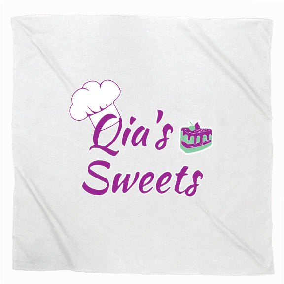 Qia's Sweets 27" X 27" Fabric Print - Mato & Hash