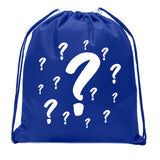 Question Marks Mini Polyester Drawstring Bag - Mato & Hash