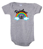 Rainbow Baby - Baby Romper - Mato & Hash