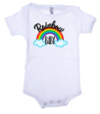 Rainbow Baby - Baby Romper - Mato & Hash