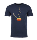 Ramen Bowl & Chopsticks Custom Name Mens T Shirts - Mato & Hash