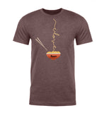 Ramen Bowl & Chopsticks Custom Name Mens T Shirts - Mato & Hash