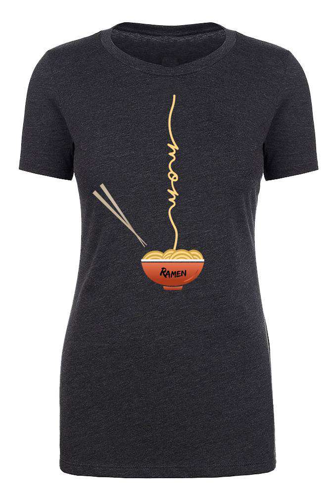 Ramen Bowl & Chopsticks Custom Name Womens T Shirts - Mato & Hash