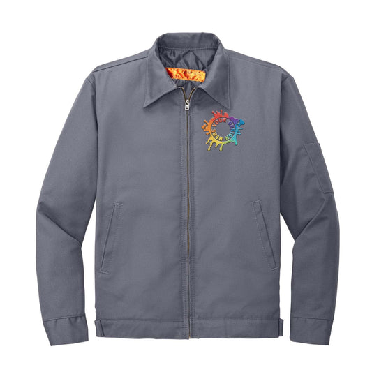 Red Kap® Slash Pocket Jacket Embroidery - Mato & Hash