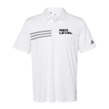 Red Level Adidas - 3-Stripes Chest Polo Embroidery - Mato & Hash