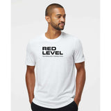 Red Level Adidas - Blended T-Shirt Printed