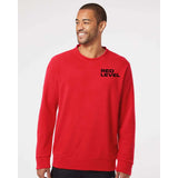 Red Level Adidas - Fleece Crewneck Sweatshirt Embroidery - Mato & Hash