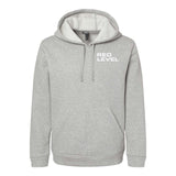 Red Level Adidas - Fleece Hooded Sweatshirt Printed - Mato & Hash