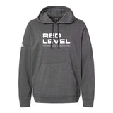 Red Level Adidas - Fleece Hooded Sweatshirt Printed - Mato & Hash