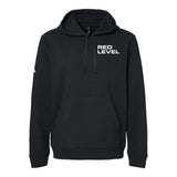 Red Level Adidas - Fleece Hooded Sweatshirt Printed - Mato & Hash