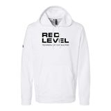 Red Level Adidas - Fleece Hooded Sweatshirt Printed - Mato & Hash