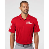 Red Level Adidas - Floating 3-Stripes Polo Embroidery - Mato & Hash