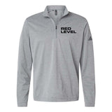 Red Level Adidas - Lightweight Quarter-Zip Pullover Embroidery - Mato & Hash