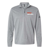 Red Level Adidas - Lightweight Quarter-Zip Pullover Embroidery - Mato & Hash