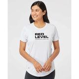 Red Level Adidas - Women's Sport T-Shirt Printed