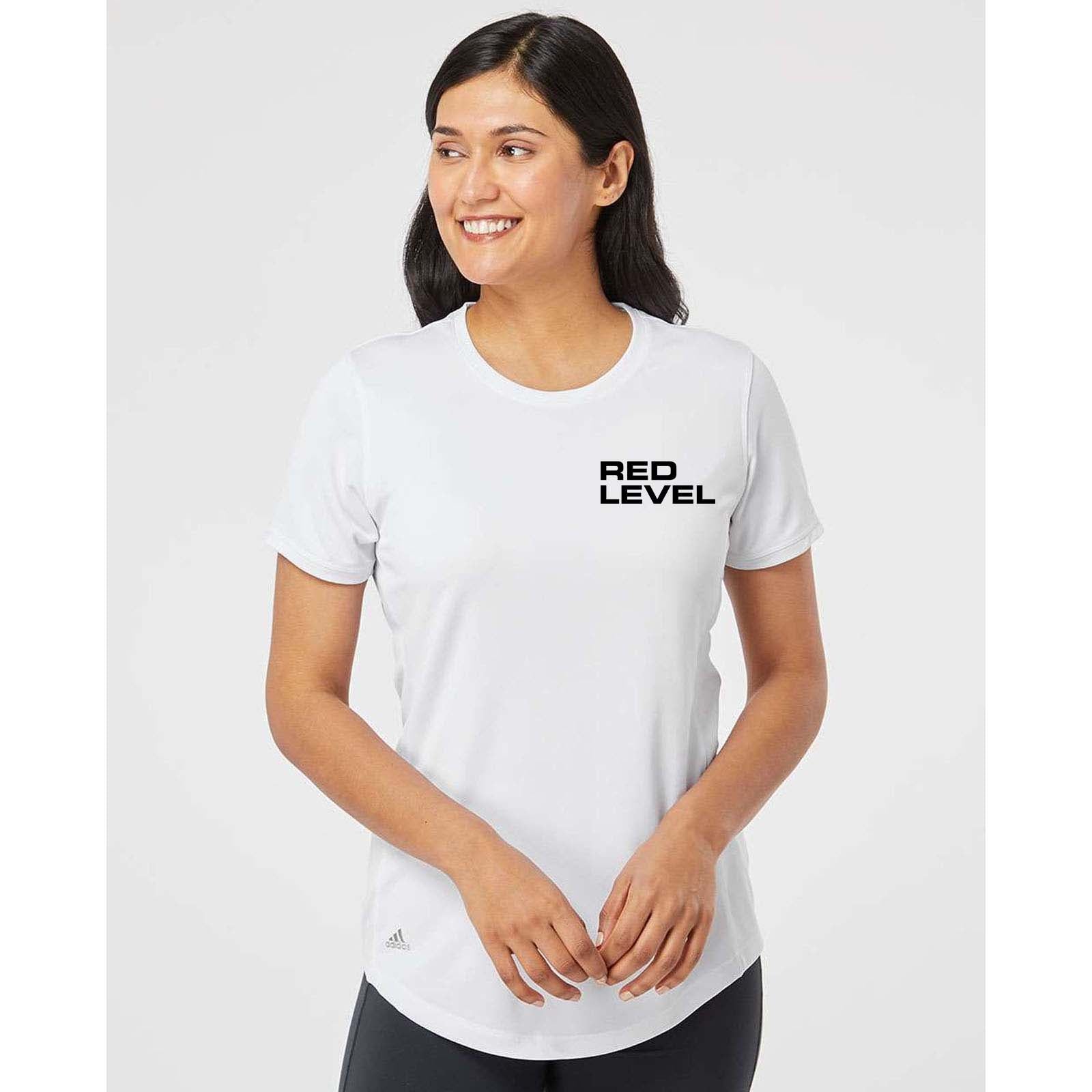 Red Level Adidas - Women's Sport T-Shirt Printed - Mato & Hash