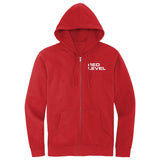 Red Level DistrictÂ® V.I.T.â„¢ Fleece Full-Zip Hoodie Embroidery - Mato & Hash