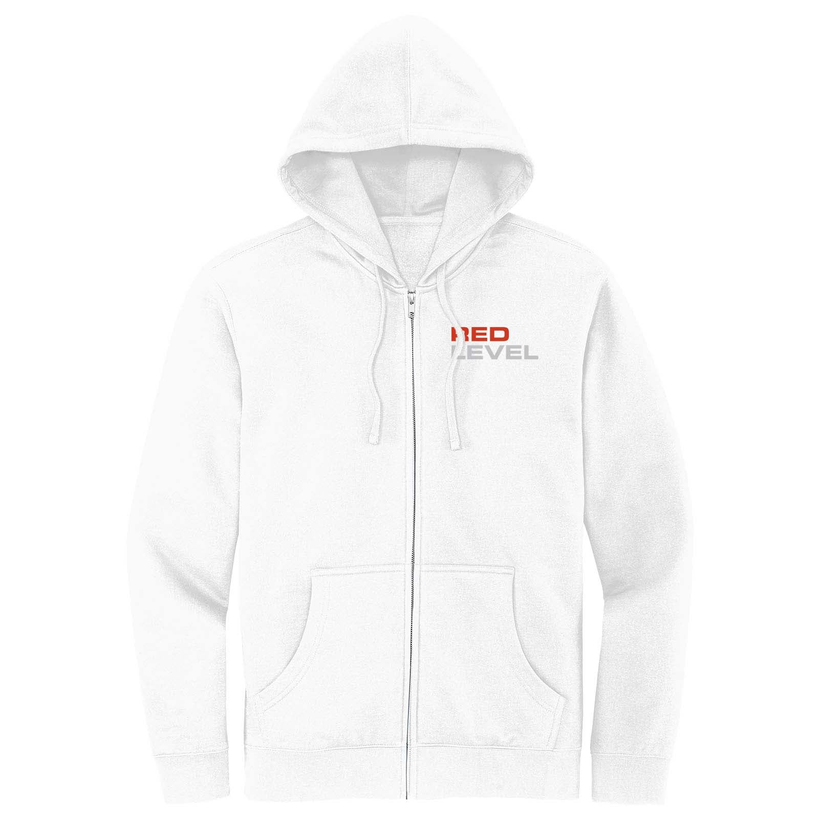 Red Level DistrictÂ® V.I.T.â„¢ Fleece Full-Zip Hoodie Embroidery - Mato & Hash